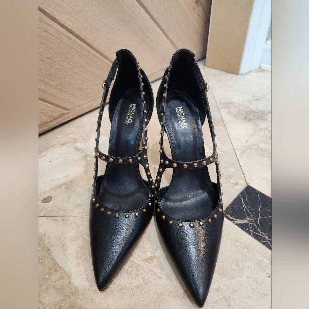 Michael Kors Black Studded Women's Shoes